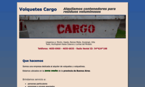 Volquetes-cargo.com.ar thumbnail