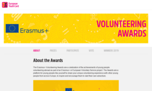 Volunteer-awards.eyca.org thumbnail