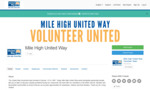 Volunteer.unitedwaydenver.org thumbnail