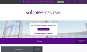 Volunteercentral.net thumbnail