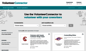 Volunteerconnector.org thumbnail