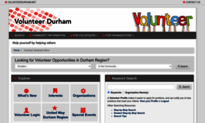 Volunteerdurham.net thumbnail