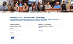 Volunteers.uso.org thumbnail