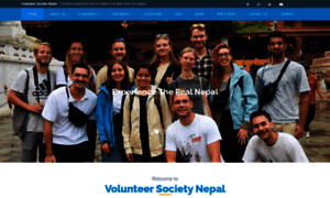 Volunteersocietynepal.org thumbnail