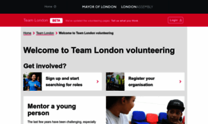 Volunteerteam.london.gov.uk thumbnail