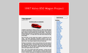 Volvo850wagon.wordpress.com thumbnail