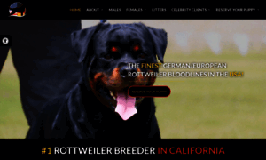 Vomblaustadt-rottweilers.com thumbnail
