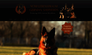 Vomlebenstraumgermanshepherds.com thumbnail