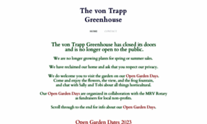 Vontrappgreenhouse.com thumbnail