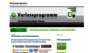 Vorleseprogramm.net thumbnail