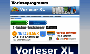 Vorleser-xl.de thumbnail