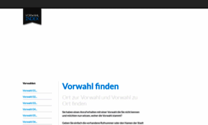 Vorwahl-index.de thumbnail