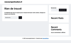 Voscoursparticuliers.fr thumbnail
