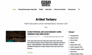 Vote-indonesia.com thumbnail