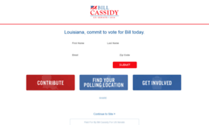 Vote.billcassidy.com thumbnail