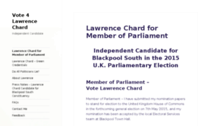 Vote4.lawrencechard.co.uk thumbnail