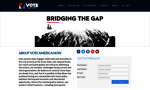 Voteamericanow.com thumbnail