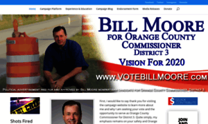 Votebillmoore.com thumbnail