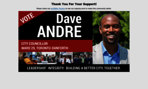 Votedaveandre.com thumbnail