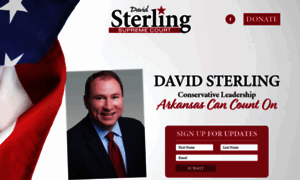 Votedavidsterling.com thumbnail