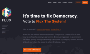 Voteflux.org thumbnail