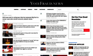 Votefraud.news thumbnail