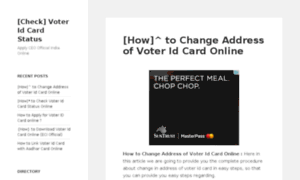 Voteridcard-status.in thumbnail