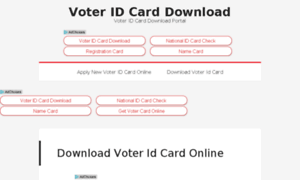 Voteridcarddownload.com thumbnail