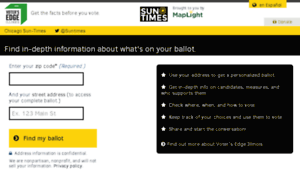 Votersedge.suntimes.com thumbnail