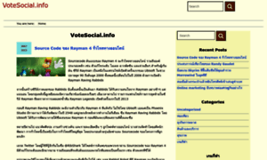 Votesocial.info thumbnail