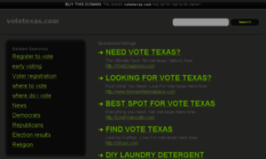 Votetexas.com thumbnail