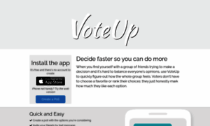 Voteupapp.com thumbnail