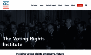 Votingrightsinstitute.org thumbnail