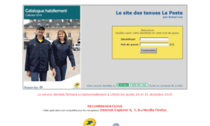 Votretenue-laposte.fr thumbnail