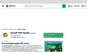 Vovsoft-pdf-reader.en.softonic.com thumbnail