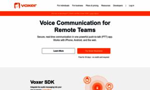 Voxer.com thumbnail