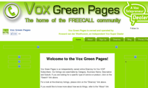 Voxgreenpages.co.za thumbnail