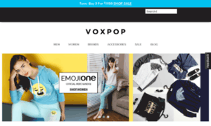 Voxpopclothing.com thumbnail