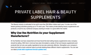 Voxskincare.com thumbnail