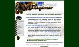 Voyage-madagascar.info thumbnail