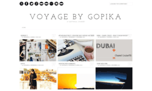 Voyagebygopika.blogspot.in thumbnail