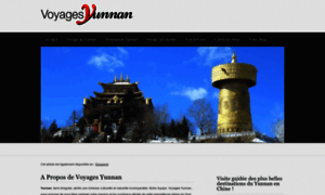 Voyages-yunnan.com thumbnail