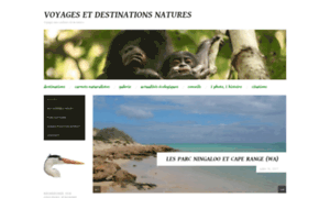 Voyagesetdestinationsnature.com thumbnail