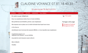 Voyance-claudine.fr thumbnail