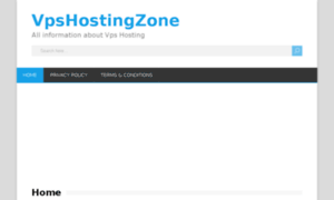 Vpshostingzone.com thumbnail