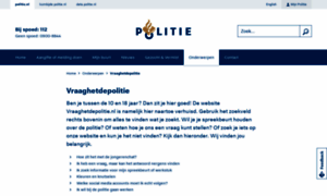 Vraaghetdepolitie.nl thumbnail