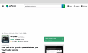 Vradio.softonic.com thumbnail