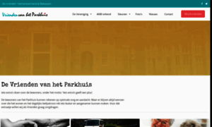Vriendenvanhetparkhuis.nl thumbnail