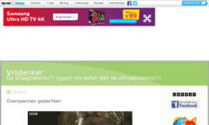 Vrijdenker.skynetblogs.be thumbnail