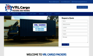 Vrlcargopackers.in thumbnail